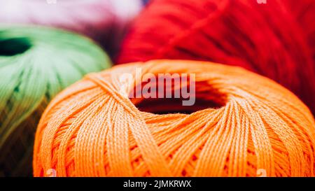 knitting hobby creative leisure inspiration Stock Photo