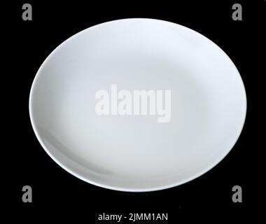 White empty plate Stock Photo