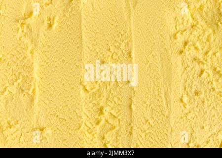 Flat lay monochrome ice cream close up Stock Photo