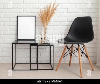 Interior room design with copy space Stock Photo - Alamy