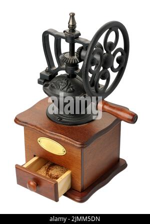 Manual coffee grinder Stock Photo