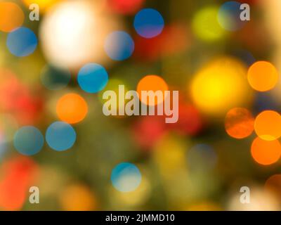 Christmas lights, a background or texture Stock Photo
