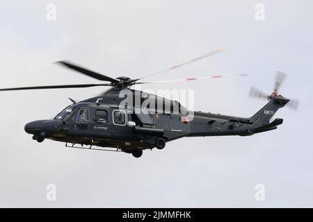 AgustaWestland AW149 helicopter at the Royal International Air Tattoo RIAT 2022 at RAF Fairford, UK Stock Photo