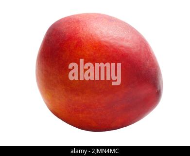 Nectarine isolated on white background Stock Photo