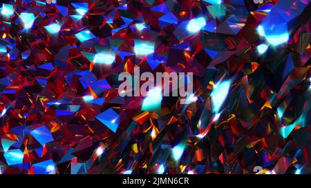 Random diamonds Stock Photo