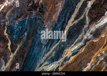 Dark abstract painting background in new style. Stock Photo