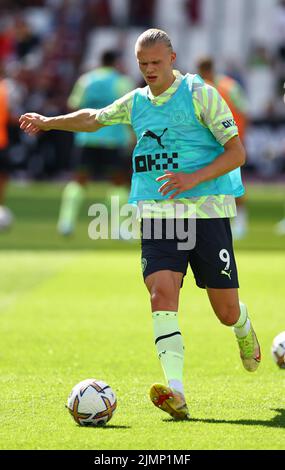 London, UK. 7th Aug, 2022. during the Premier League match at the London Stadium, London. Picture credit should read: David Klein/Sportimage Credit: Sportimage/Alamy Live News Stock Photo