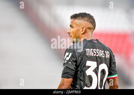 Vicenza, Italy. 06th Aug, 2022. Milan's Junior Messias portrait during LR Vicenza vs AC Milan, friendly football match in Vicenza, Italy, August 06 2022 Credit: Independent Photo Agency/Alamy Live News Stock Photo