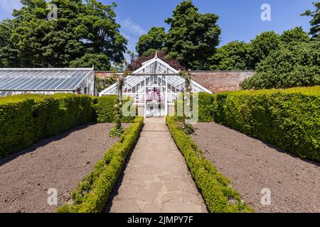 The Gardens At Sewerby House, Near Bridlington, Uk Stock Photo - Alamy