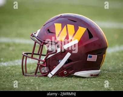 Washington commanders helmet hi res stock photography and