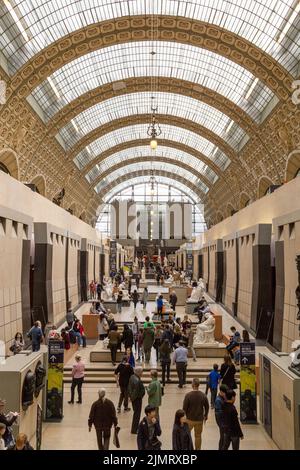 Paris, France, March 28 2017: Orsay museum in Paris Stock Photo