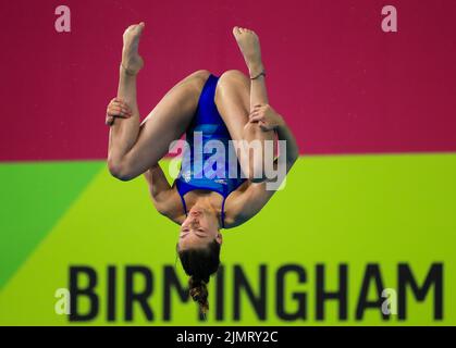 Scotland’s Clara Kerr in action during the Women’s 3m Springboard Final at Sandwell Aquatics Centre on day ten of the 2022 Commonwealth Games in Birmingham. Picture date: Sunday August 7, 2022. Stock Photo