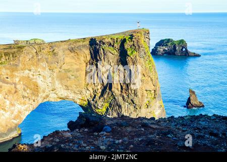 Giant rock ledge Stock Photo