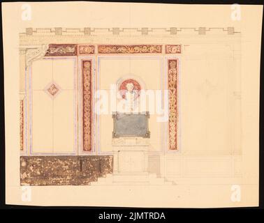 Strack Johann Heinrich (18051880), company house (without dat.) Cross