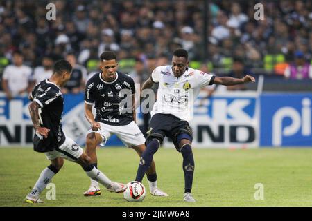 Belem, Brazil. 07th Aug, 2022. PA - Belem - 08/07/2022 - BRAZILIAN C 2022, REMO X APARECIDENSE - Samuel player of Remo during a match against Aparecidense at the Baenao stadium for the Brazilian championship C 2022. Photo: Fernando Torres/AGIF/Sipa USA Credit: Sipa USA/Alamy Live News Stock Photo