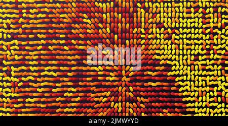Abstract background with color ovals. Vector illustration. Stock Vector
