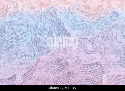 Abstact marble texture. Background with dynamic particles. 3d vector Illustration. Stock Vector