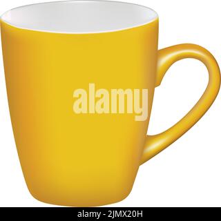 Clear Coffee Cup Mockup. Transparent Tea Glass Mug Stock Vector -  Illustration of foam, perfect: 187845826