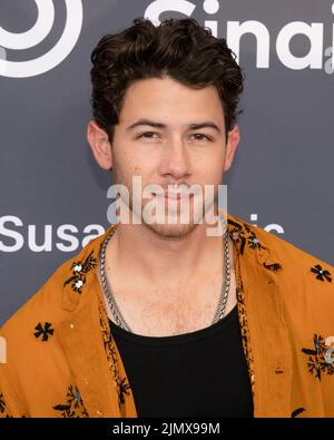 August 7, 2022, Inglewood, California, USA: Nick Jonas attends Cedars-Sinai Board of Governors 50th Anniversary Celebration. (Credit Image: © Billy Bennight/ZUMA Press Wire) Stock Photo