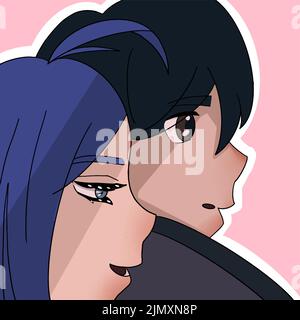 Kissanime hi-res stock photography and images - Alamy