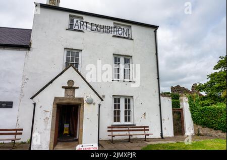 Beaumaris, UK- July 8, 2022: The David Hughes Community Centre  in Beaumaris on the island of Anglesey Wales Stock Photo