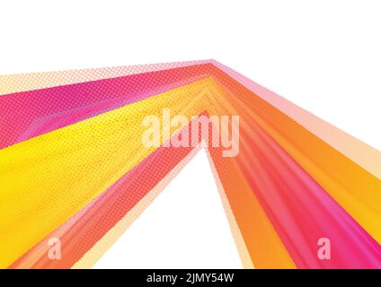 Bright abstract technology vector geometric background Stock Vector