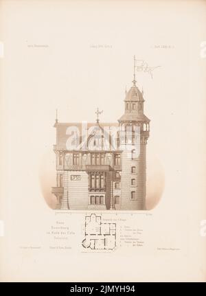 Raschdorff Julius 1823 1914 Haus Neuerburg Cologne Kalk From 