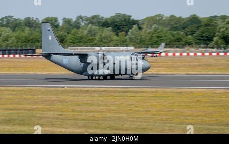 Lithuanian Air Force C-27J  Spartan at the Royal International Air Tattoo Stock Photo