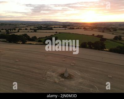 Compton Pike a elongated pyramid. 16th century signalling beacon ...