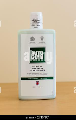 Autoglym shampoo conditioner product isolated Stock Photo