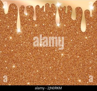 Iridescent shiny glitter texture. Stock illustration. Stock Photo