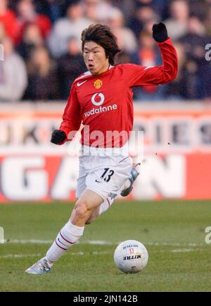 Manchester United Ji-Sung Park Stock Photo