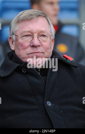 Manchester United Manager Alex ferguson Stock Photo