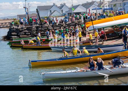 Portmagee Rowing Regatta, County Kerry, Ireland Stock Photo - Alamy