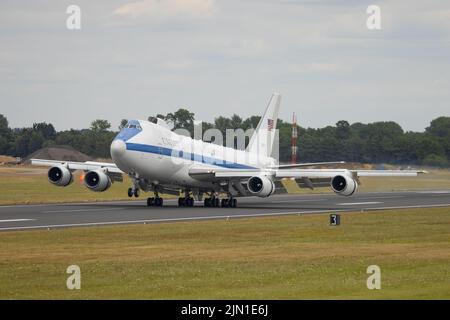 Boeing E-4B Nightwatch Stock Photo