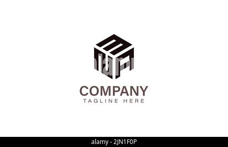 Letter MNA Logo, Three Letter Logo, Alphabet M N A Hexagon Shape Vector Icon Template Stock Vector