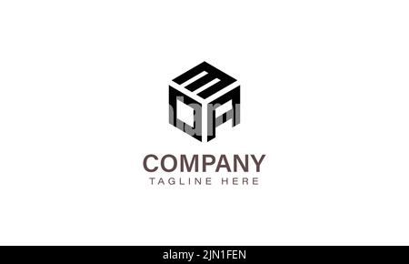 Letter MOA Logo, Three Letter Logo, Alphabet M O A Hexagon Shape Vector Icon Template Stock Vector