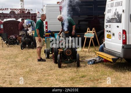 Netley Marsh steam Fair 2022 Stock Photo
