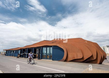 Littlehampton, July 21st 2022: The East Beach Cafe Stock Photo
