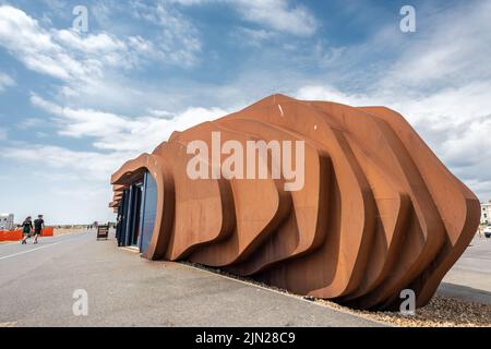 Littlehampton, July 21st 2022: The East Beach Cafe Stock Photo