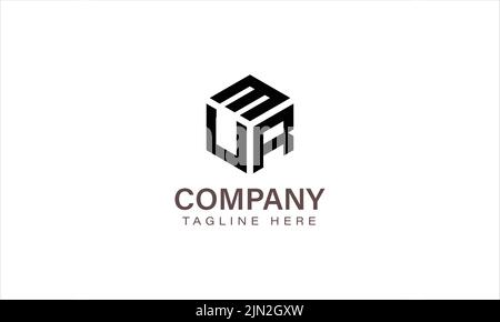 Letter MUR Logo, Three Letter Logo, Alphabet M U R Hexagon Shape Vector Icon Template Stock Vector