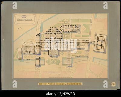 Neckelmann & Schmidt: Museum Island competition, Berlin Stock Photo