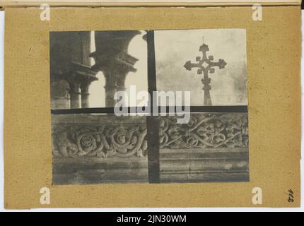 Stiehl Otto (1860-1940): Sketch and photo album 7: Marienkirche, Gelnhausen Stock Photo