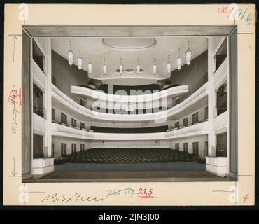 Martin Dülfer (1859-1942, as an architect): Stadttheater, Dortmund Stock Photo