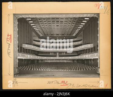 Martin Dülfer (1859-1942, as an architect): Stadttheater, Duisburg Stock Photo