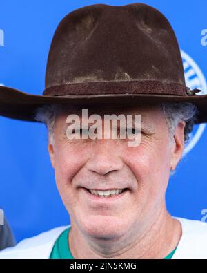 Los Angeles, United States. 08th Aug, 2022. ELYSIAN PARK, LOS ANGELES, CALIFORNIA, USA - AUGUST 08: American actor Will Ferrell arrives at Kershaw's Challenge Ping Pong 4 Purpose 2022 held at Dodger Stadium on August 8, 2022 in Elysian Park, Los Angeles, California, United States. (Photo by Xavier Collin/Image Press Agency) Credit: Image Press Agency/Alamy Live News Stock Photo