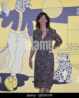 Locarno, Switzerland. 09th Aug, 2022. Locarno, Swiss Locarno Film Festival 2022 UNE FEMME DE NOTRE TEMPS film In the photo: Sophie Marceaue actress dress Vanessa Seward Credit: Independent Photo Agency/Alamy Live News
