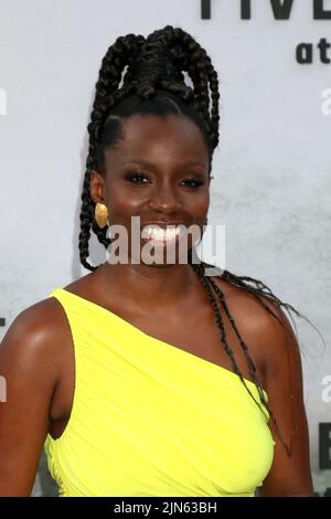 Los Angeles, USA. 08th Aug, 2022. Adepero Oduye at the Five Days at Memorial TV series premiere at Directors Guild of America on August 8, 2022 in Los Angeles, CA (Photo by Katrina Jordan/Sipa USA) Credit: Sipa USA/Alamy Live News Stock Photo