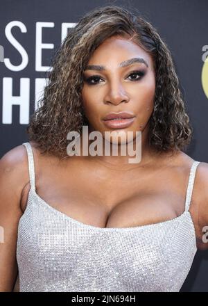 Century City, United States. 09th Aug, 2022. (FILE) Serena Williams Says She Will Retire From Tennis After U.S. Open. CENTURY CITY, LOS ANGELES, CALIFORNIA, USA - MARCH 13: American tennis player Serena Williams wearing Atelier Versace arrives at the 27th Annual Critics' Choice Awards held at the Fairmont Century Plaza Hotel on March 13, 2022 in Century City, Los Angeles, California, United States. (Photo by Xavier Collin/Image Press Agency) Credit: Image Press Agency/Alamy Live News Stock Photo