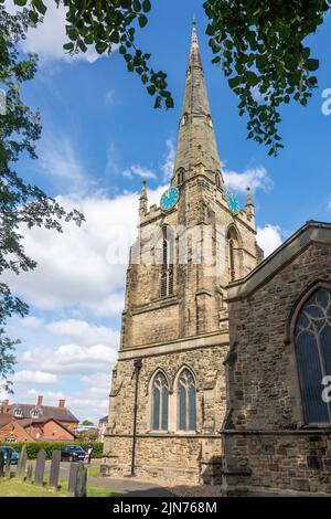 St Mary's Parish Church, Church Walk, Hinckley, Leicestershire, England, United Kingdom Stock Photo